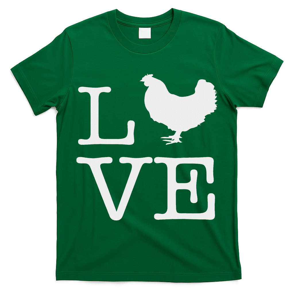 I Love Chickens Funny Chicken Lover Gift T-Shirt
