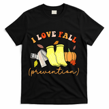 I Love Fall (Prevention) T-Shirt - Black