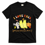 I Love Fall Gift T-Shirt - Black