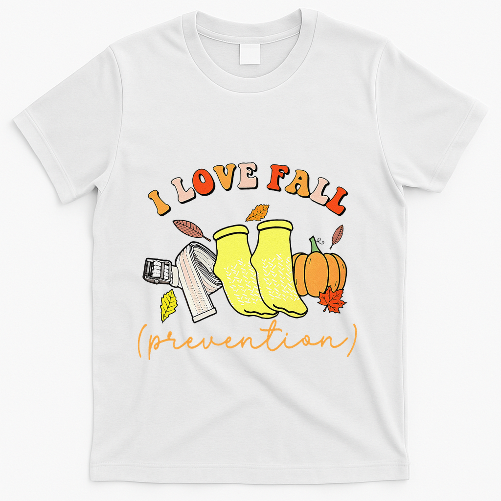 I Love Fall Gift T-Shirt - White