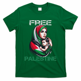 I Love Free Palestine Mother Children Gaza Strip Palestinian T-Shirt