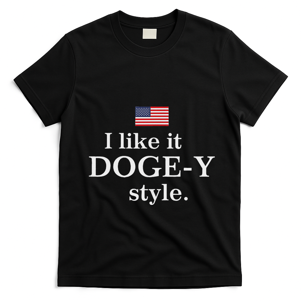 I Like It Doge Y Style Doge Fans T-Shirt - Black