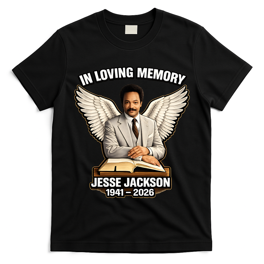 In Loving Memory RIP Jesse Jackson 1941-2026 T-Shirt
