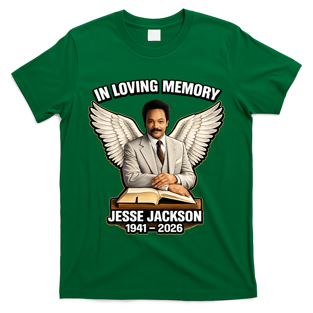 In Loving Memory RIP Jesse Jackson 1941-2026 T-Shirt