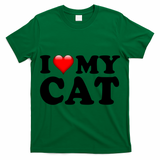 I Love My Cat T-Shirt
