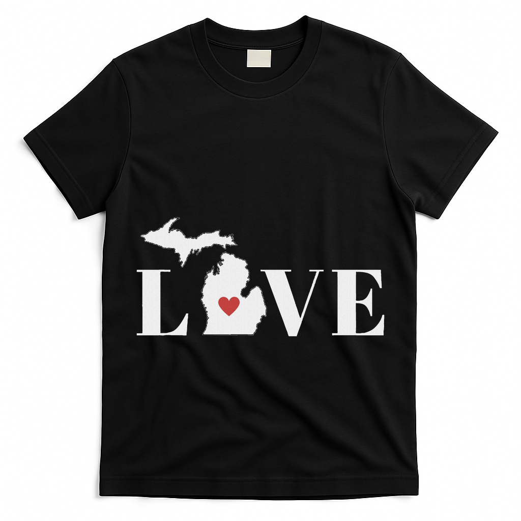 I Love Michigan T-Shirt