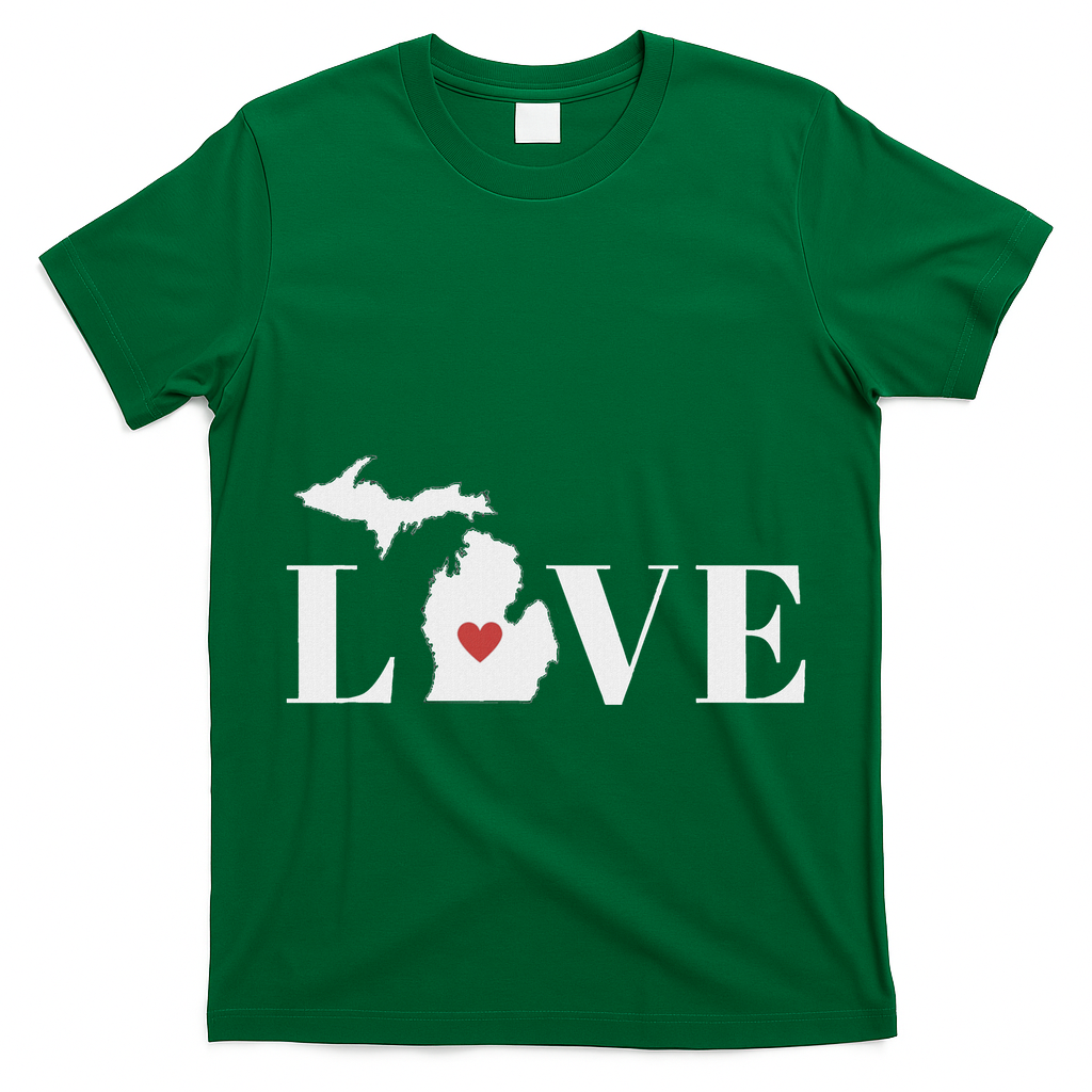 I Love Michigan T-Shirt