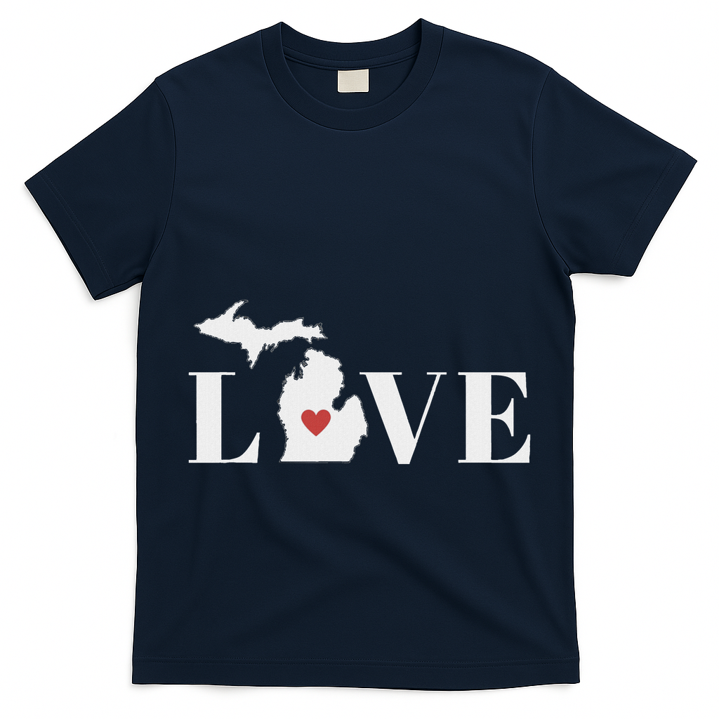 I Love Michigan T-Shirt