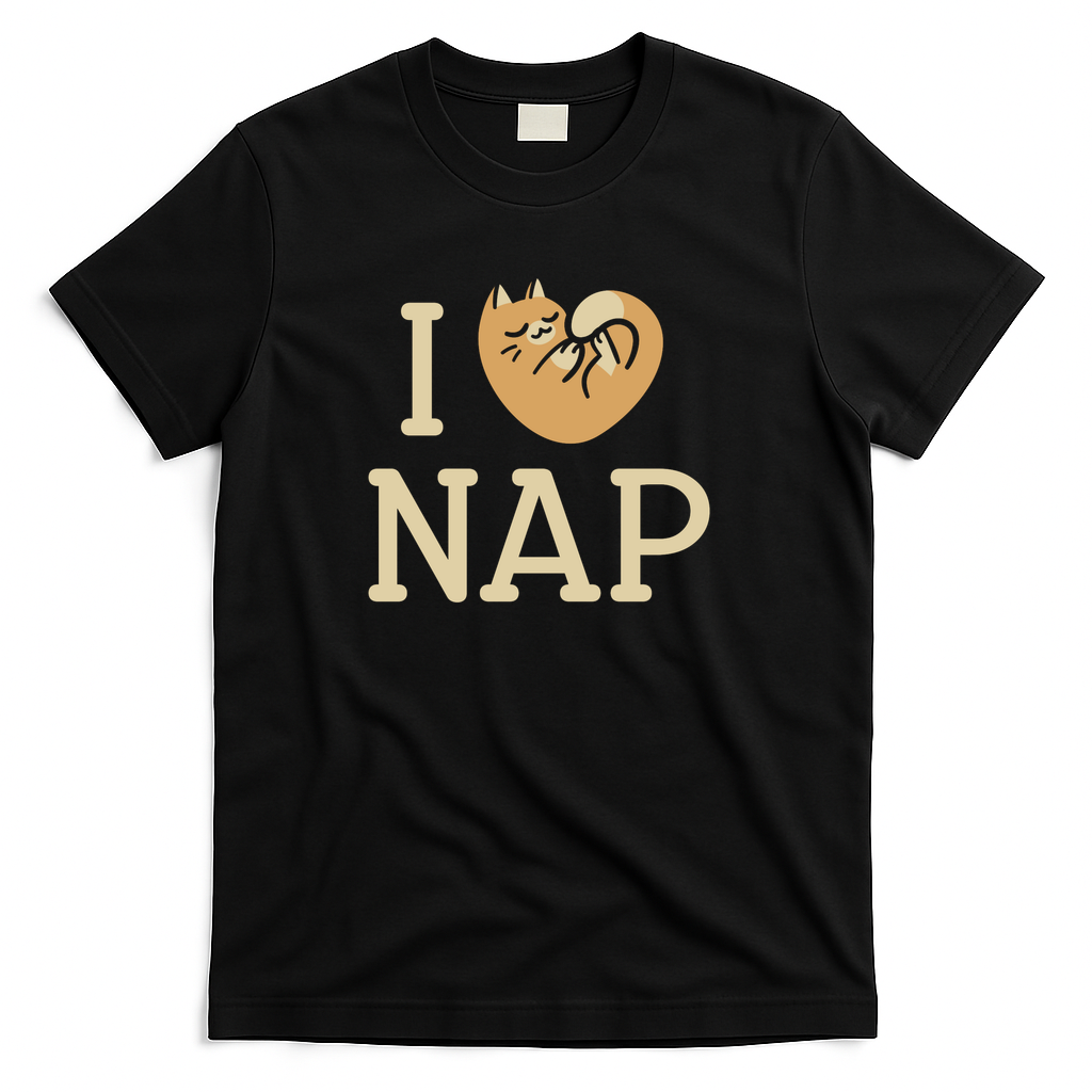 I Love Nap - Black