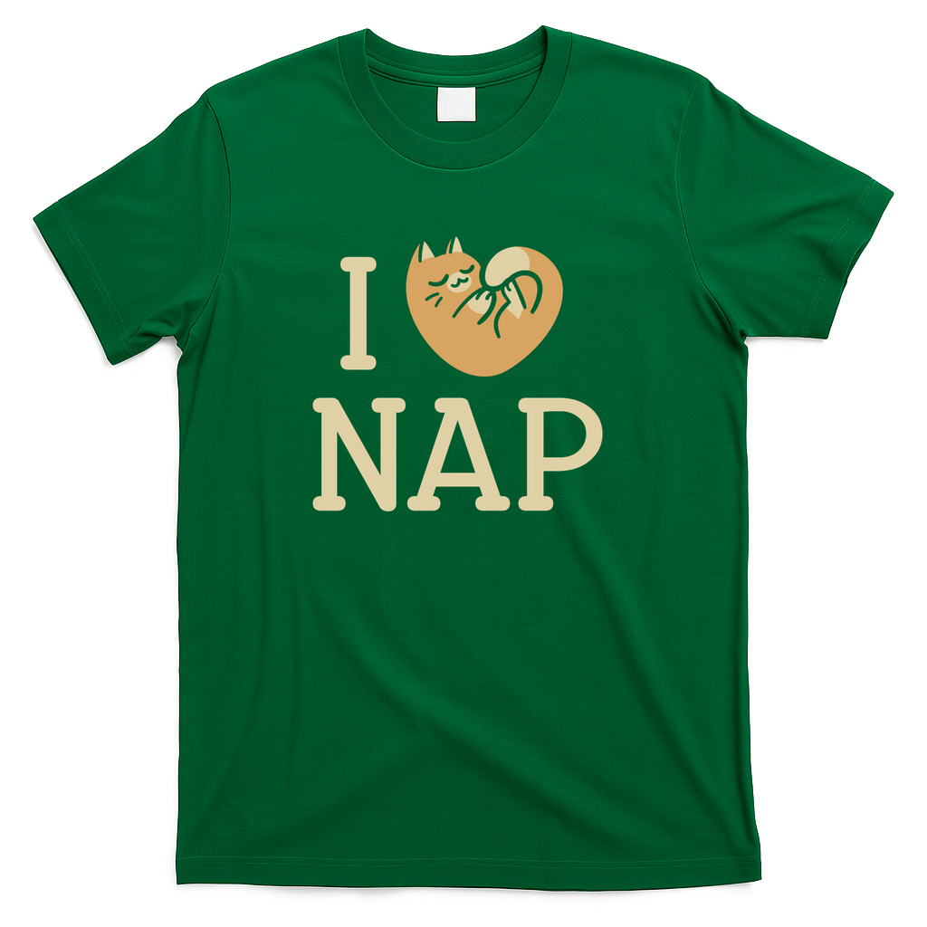I Love Nap - Green