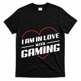 Ich Liebe Zocken! I Am In Love With Gaming! Gaming Console Cool Gift T-Shirt