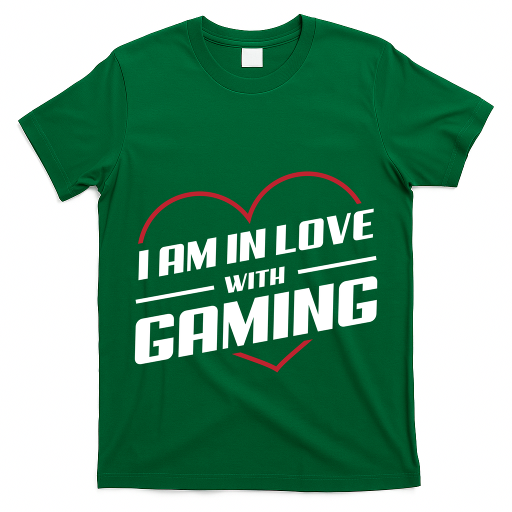 Ich Liebe Zocken! I Am In Love With Gaming! Gaming Console Cool Gift T-Shirt