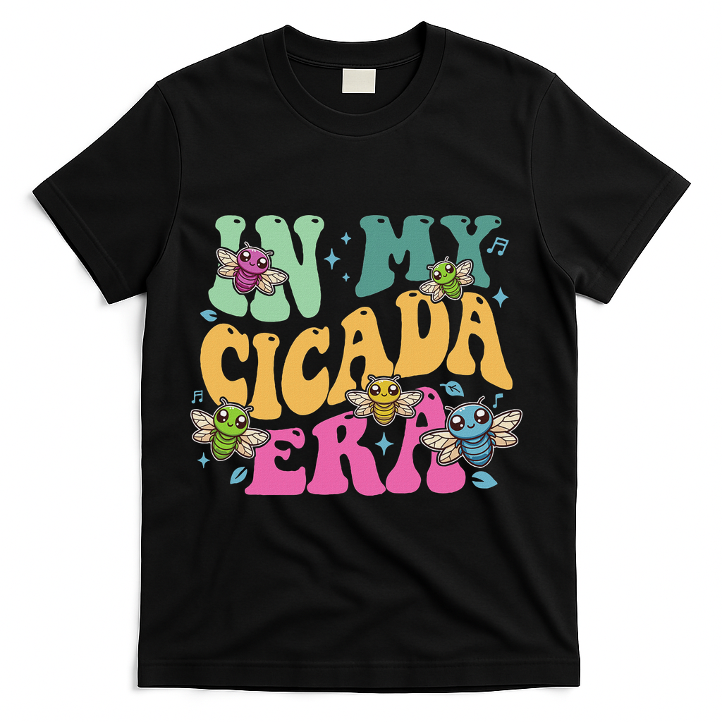 In My Cicada Era Summer 2024 T-Shirt - Black
