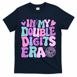 In My Double Digits Era Retro 10 Year Old 10th Birthday T-Shirt