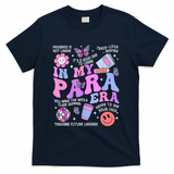 In My Para Era Paraprofessional Paraeducator Back To School T-Shirt - Navy