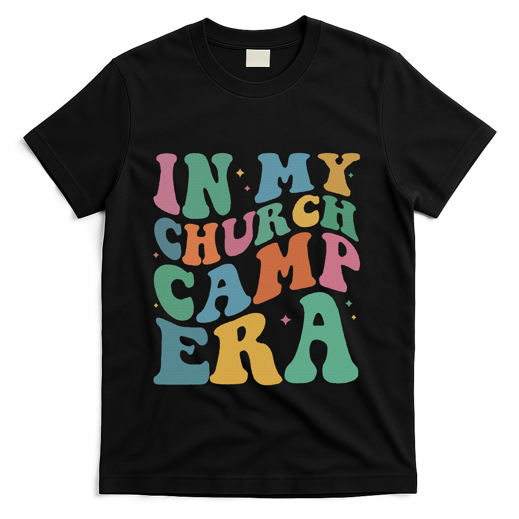In My Summer Camp Era T-Shirt - Black