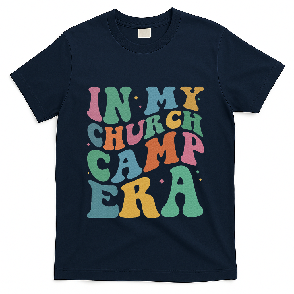 In My Summer Camp Era T-Shirt - Navy