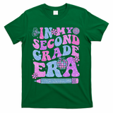 In My Second Grade Era Girl Back To School 2nd Grade Teacher T-Shirt - Green