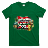 Iraq North America Soccer Tournament 2026 T-Shirt - Green