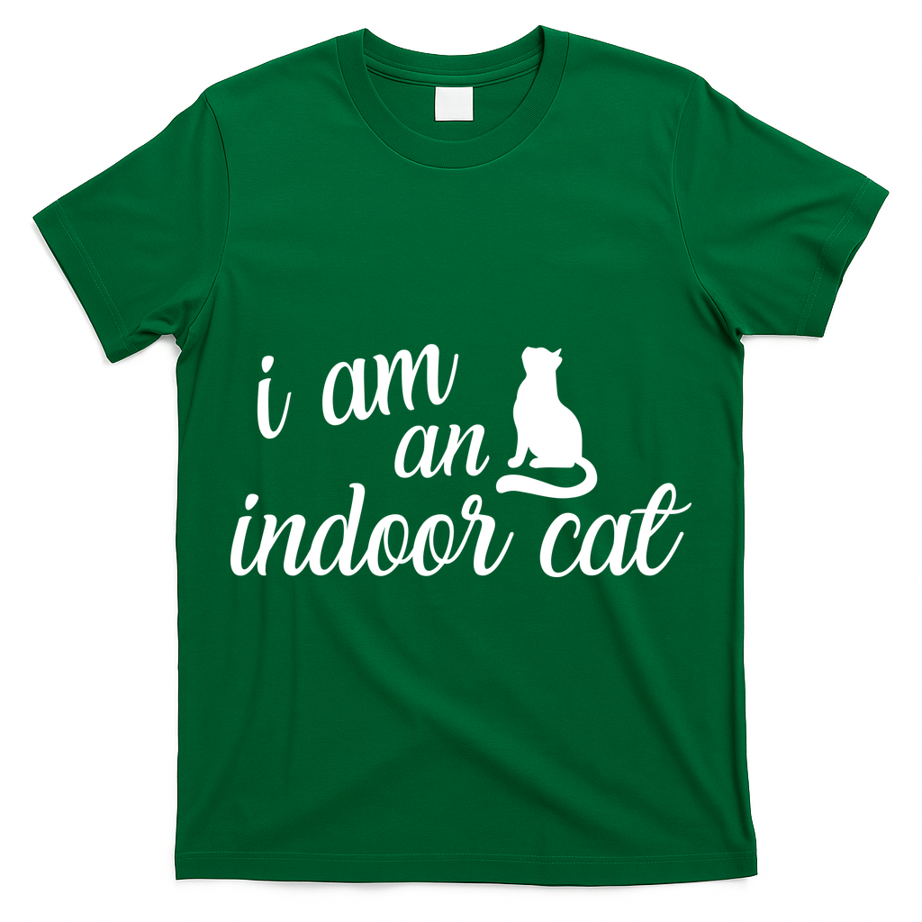 I Am An Indoor Cat T-Shirt