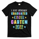 I Officially Graduated Kindergarten T-Shirt - Black
