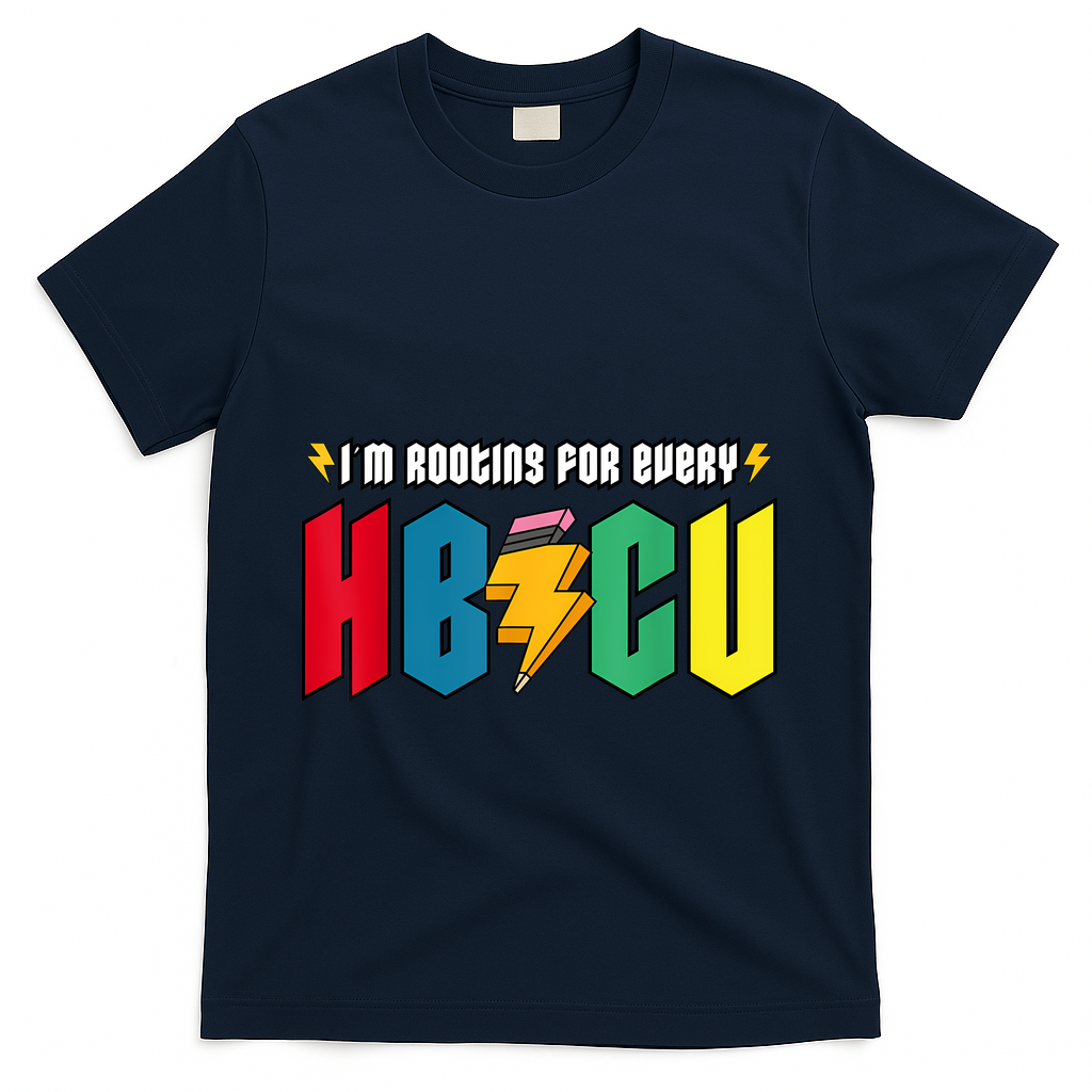 IM Rooting For Every Hbcu African American College Alumnus T-Shirt - Navy