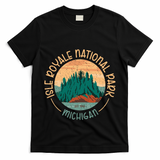 Isle Royale Michigan National Park Moose Sillhouete T-Shirt