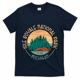 Isle Royale Michigan National Park Moose Sillhouete T-Shirt