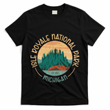 Isle Royale Michigan National Park Moose Sillhouete T-Shirt