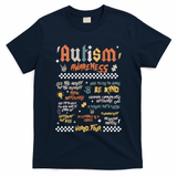 I Rock The Spectrum Autism World Autism Awareness T-Shirt