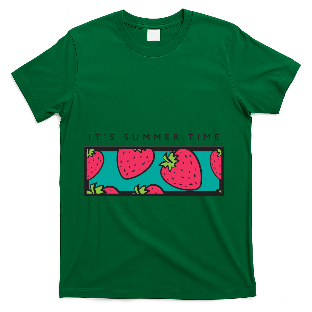 It's Summer Time T-Shirt - Green