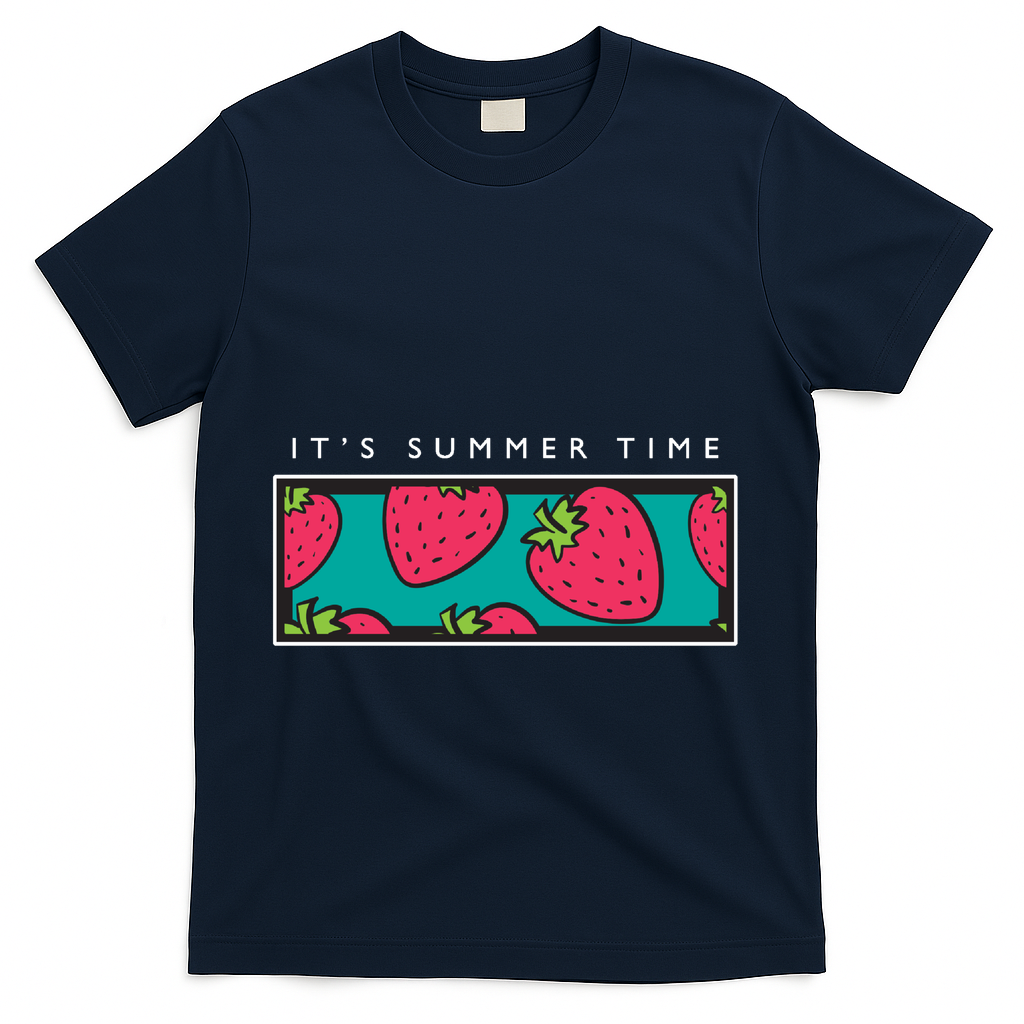 It's Summer Time T-Shirt - Navy