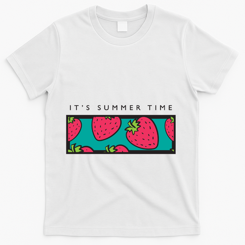 It's Summer Time T-Shirt - White