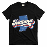 Indiana State Vintage Retro T-Shirt