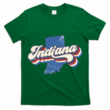 Indiana State Vintage Retro T-Shirt