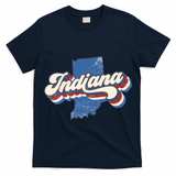 Indiana State Vintage Retro T-Shirt