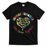 Infant Teacher Appreciation Week Wildflower Floral Women T-Shirt - Black