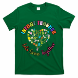 Infant Teacher Appreciation Week Wildflower Floral Women T-Shirt - Green