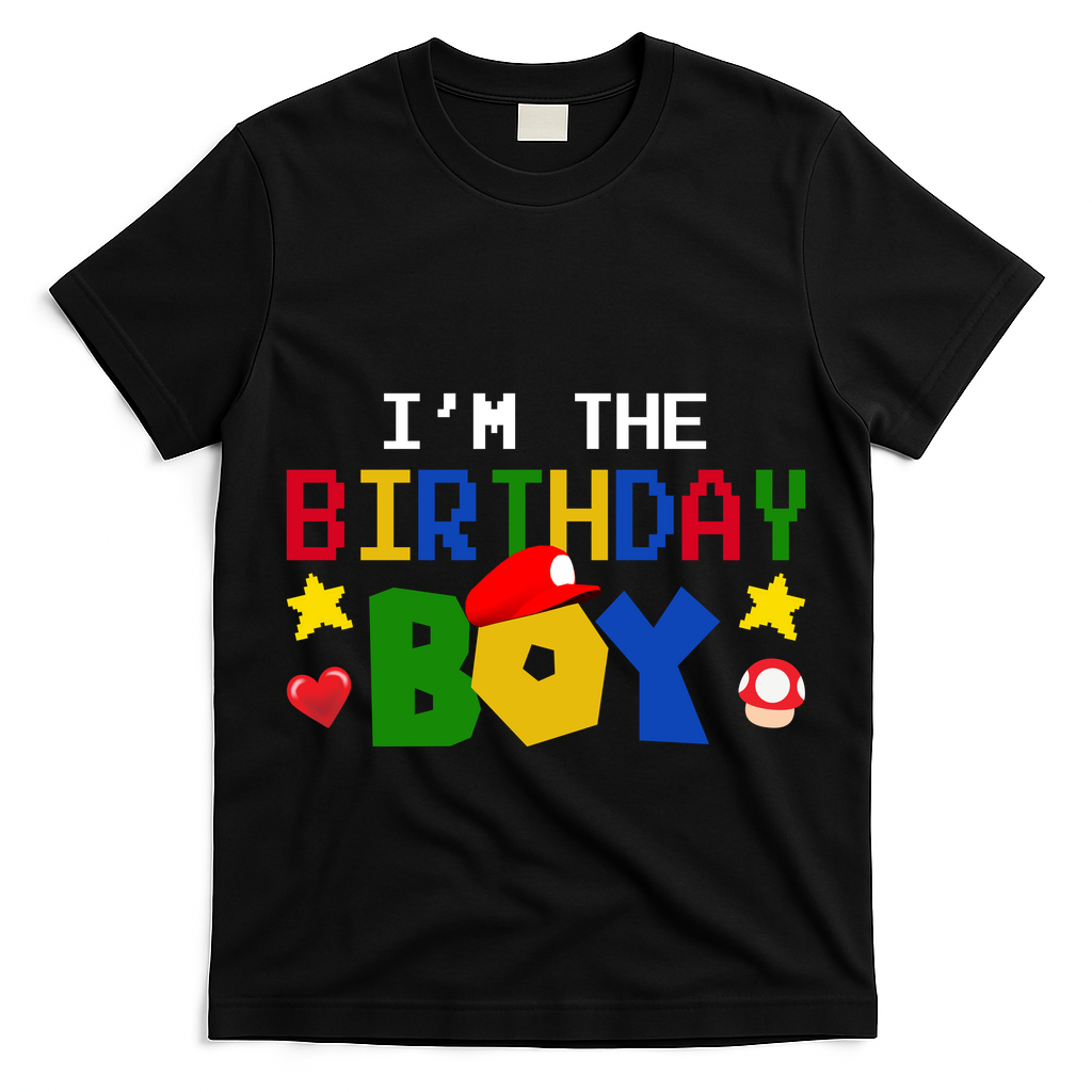 Im The Birthday Boy Game Gaming Gift T-Shirt