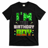 I'M The Birthday Boy Party Video Gamer Pixel Number T-Shirt