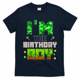I'M The Birthday Boy Party Video Gamer Pixel Number T-Shirt