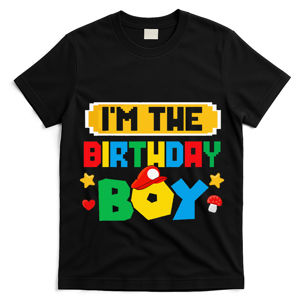 Im The Birthday Boy Game Gaming Family Matching T-Shirt