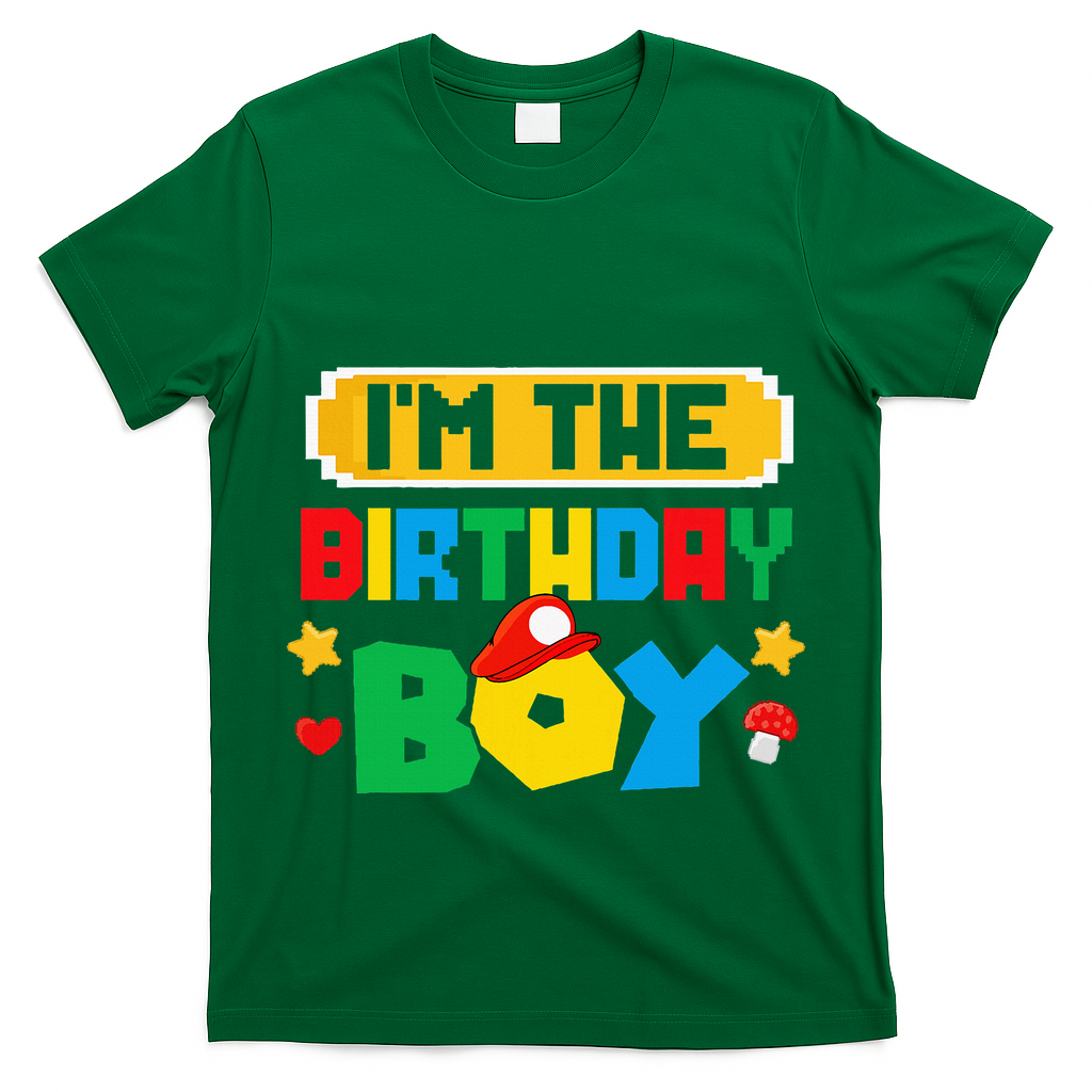 Im The Birthday Boy Game Gaming Family Matching T-Shirt