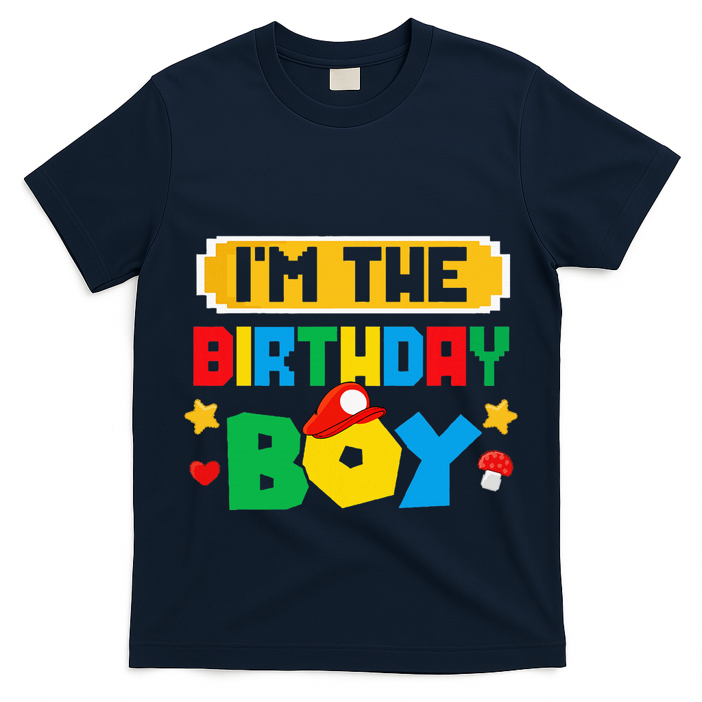 Im The Birthday Boy Game Gaming Family Matching T-Shirt