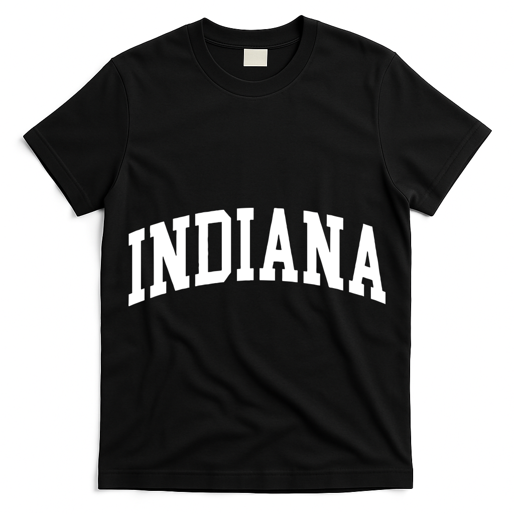 Indiana Throwback Classic Design T-Shirt