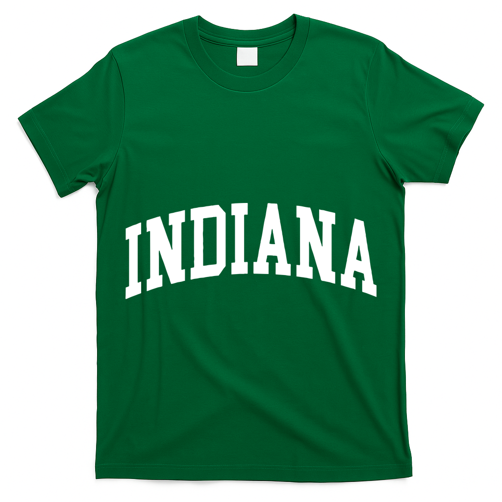 Indiana Throwback Classic Design T-Shirt