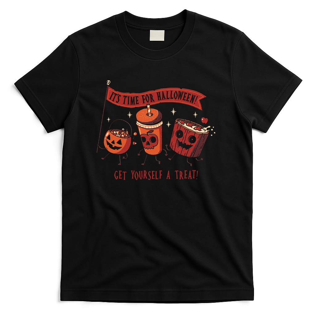 It's Time For Halloween - Black