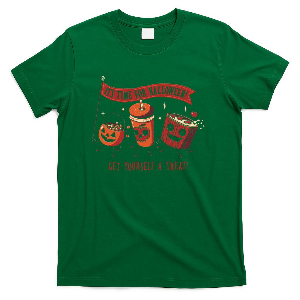 It's Time For Halloween - Green