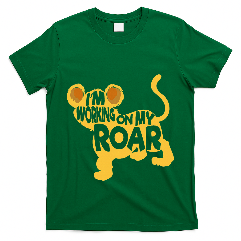 IM Working On My Roar Lion Whisperer Safari Wildlife Animal T-Shirt