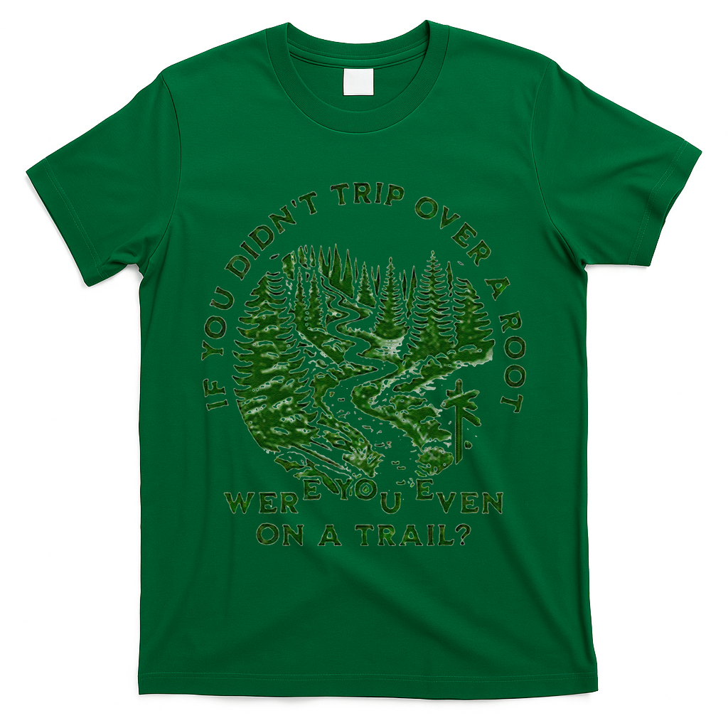 If You DidnT Trip Over A Root Were You Even On Trail T-Shirt